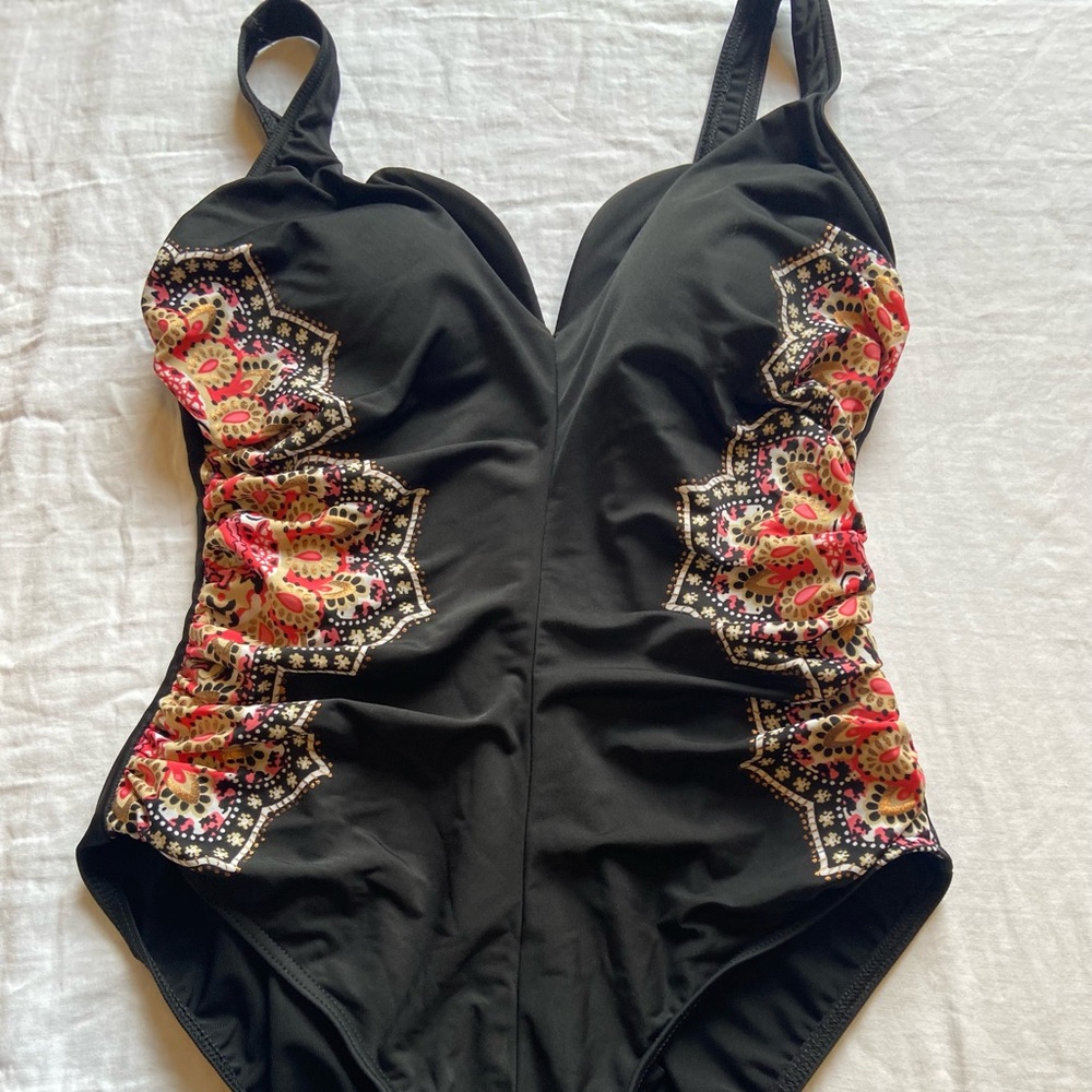 Miraclesuit Cloud Leopard Revele One Piece Swimsuit
